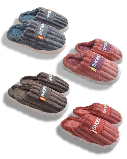 Pack-Pantufla unisex #38-45 076-12 unidades
