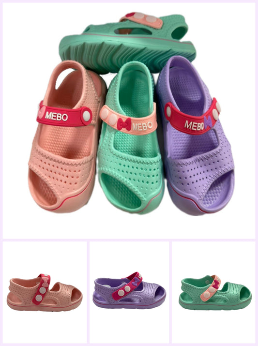 Pack-Sandalia infantil niña #24-29 2401C-12 unidades