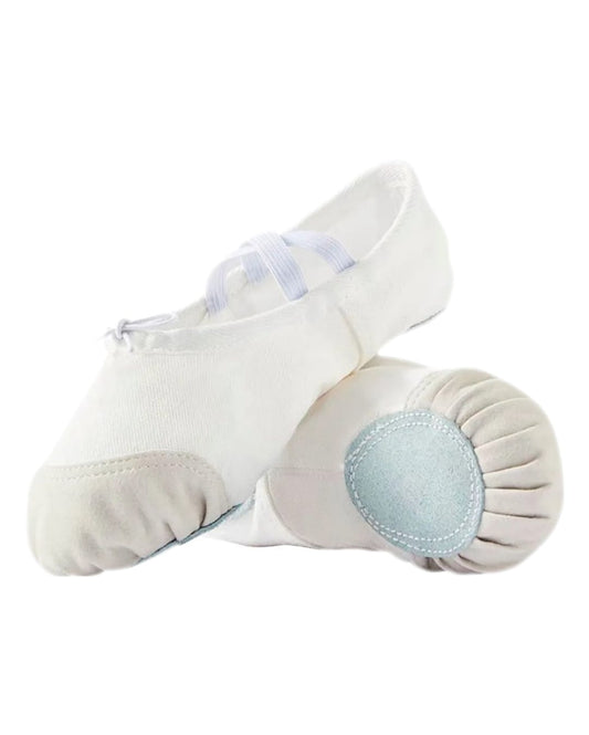 zapatilla de ballet color blanco