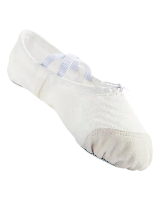 zapatilla de ballet color blanco