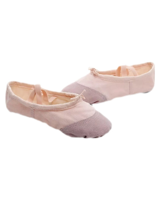 zapatilla de ballet color nude