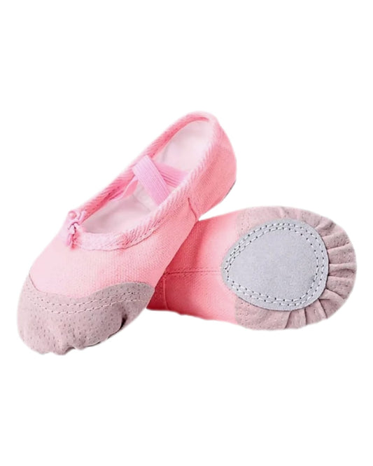 zapatilla de ballet color rosa