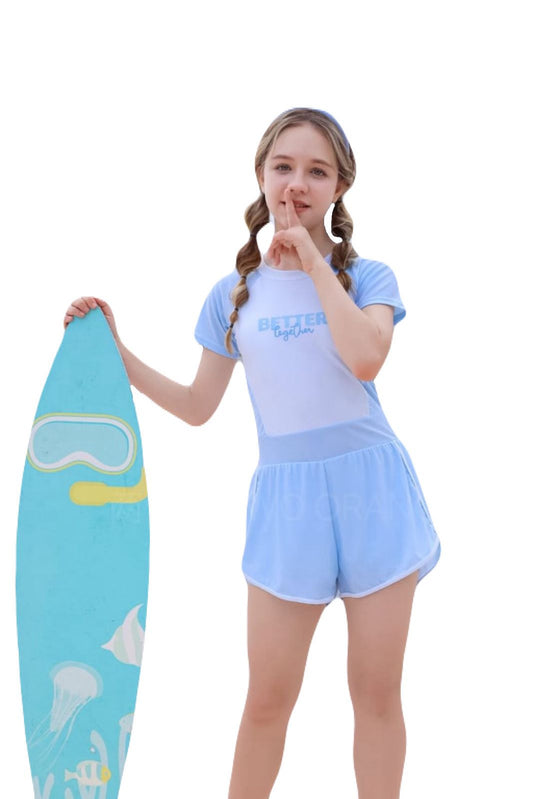 Treaje de baño para niña Y-1035