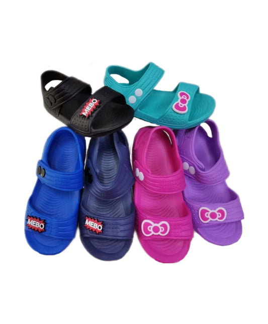 Pack-Sandalia infantil unisex #26-31 N-1907-12 unidades