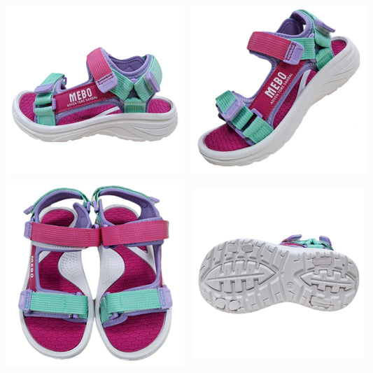 Pack-Sandalia infantil Niña #30-35 S-011-12 unidades