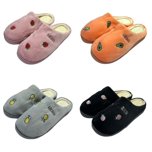 Pantufla de Mujer frutas #36-41 K-2103
