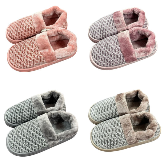 Pack-Pantufla unisex con talon #38-45 2812-70 unidades
