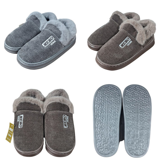 Pantufla hombre con talon #42-47 2614H