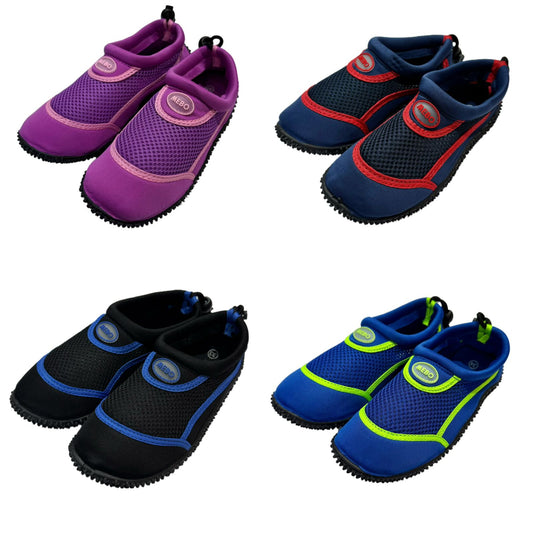 Pack-Zapatilla de agua infantil #30-35 HS-2553C-12 unidades