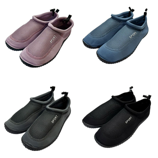 Pack-Zapatilla de agua mujer unisex HS-2559B-12 unidades