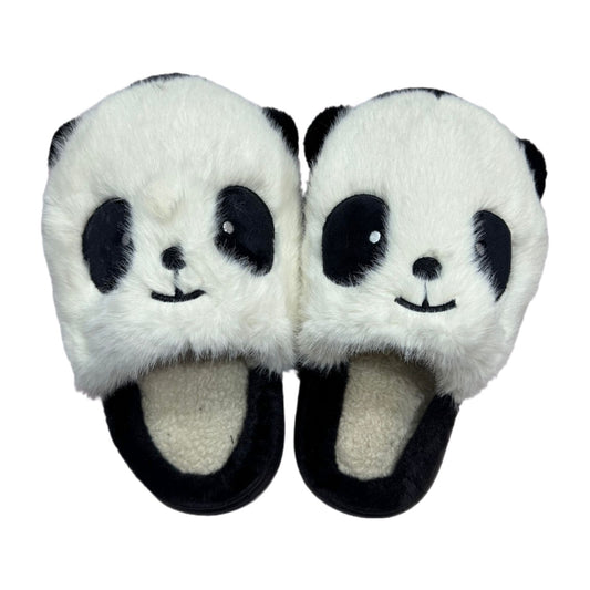 Pantufla panda mujer